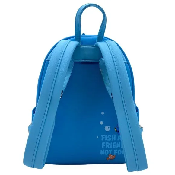 Loungefly Disney Finding Nemo Bruce Cosplay Mini Backpack Exclusive NWT - Picture 7 of 9